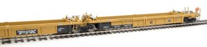 Walthers Mainline 55646 - HO RTR Thrall 5-Unit Rebuilt 40Ft Well Car - Trailer-Train DTTX #740757...