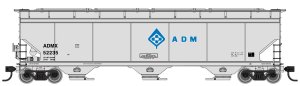 Walthers Mainline 7657 HO RTR - 60 ft NSC 5150 3-bay Covered Hopper - ADMX #52304