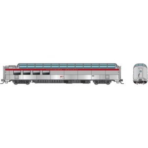 Rapido 575008 - N Scale SP Dome-Lounge W/ Flat Sides - Southern Pacific - General Service #3602