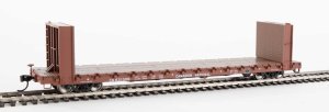 Walthers Mainline HO 5802 60ft Pullman-Standard Bulkhead Flatcar - Ready to Run -- Canadian Natio...