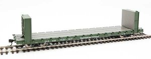 Walthers Mainline 5853 - HO RTR 60Ft Pullman-Standard Bulkhead Flatcar (48Ft IL) - Weyerhaeuser #...