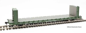 Walthers Mainline 5854 - HO RTR 60Ft Pullman-Standard Bulkhead Flatcar (48Ft IL) - Weyerhaeuser #...