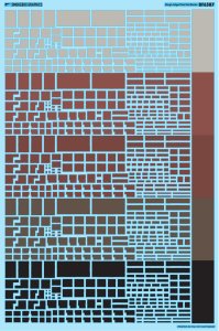 SmokeBox Graphics DF6487 - HO Straight-Edged Paint Out Blanks