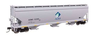 Walthers Mainline 7739 - HO 60' NSC 5150 3-Bay Covered Hopper - Ready to Run -- Archer-Daniels-Mi...