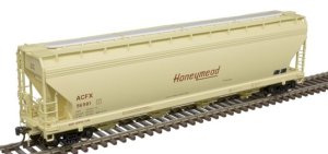 Atlas 20006382 - HO ACF 5250 Covered Hopper - Honeymead (ACFX) #56967