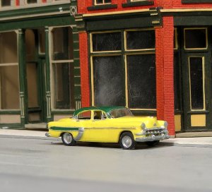 Sylva Scale Models V-421 - HO 1:87 Kit 1954 Chevy Bel Air 4 Door Sedan