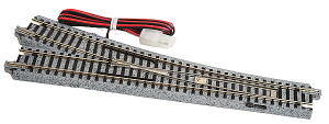 Kato Unitack 20-203 - N Scale #6 Electric Remote Turnout - Unitrack -- Right Hand