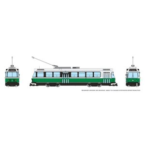 Rapido 702520 - HO CLRV (DC/DCC/Sound): Boston Fictional Scheme (Green/White/Black): C - North St...