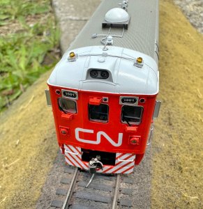 Rapido 16845 - HO Scale Budd RDC-1 (Ph 2) (DC/DCC/Sound): CN - Track Evaluation: #1501