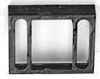 Cal Scale 745 - HO All-Weather Cab Window - Plastic w/Glazing 0.4 x 0.48 inch (2pk)