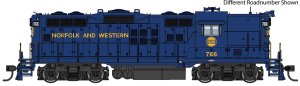 WalthersProto 49705 HO - EMD GP9 Phase II, High Short Hood - Standard DC - Norfolk & Western #769