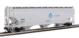 Walthers Mainline 7715 - HO 60ft NSC 5150 3-Bay Covered Hopper - Archer-Daniels-Midland (ADMX) #5...