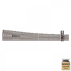 Peco SLU8381 - HO North American-Style Code 83 #8 Turnout - Streamline -- Right Hand - Unifrog