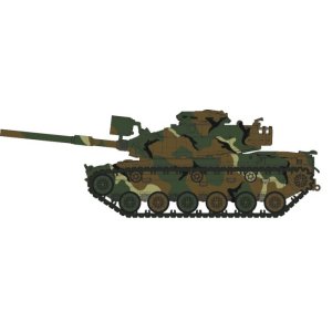 Rapido 804003 - HO M60A1 Tank - MERDC Winter
