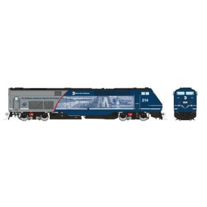 Rapido 85517 - HO GE P32AC-DM (DC/DCC/Sound): Metro North - Employee Tribute: #214