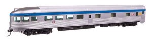 Walther Mainline 30370 - HO 85' Budd Observation - Ready To Run -- VIA Rail