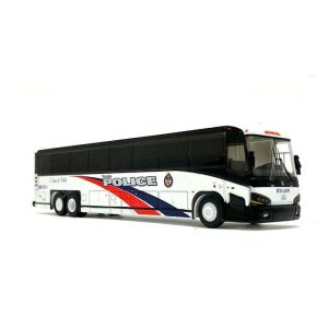 Iconic Replicas 870253- 1:87 Buses MCI D4505 Toronto Police Service