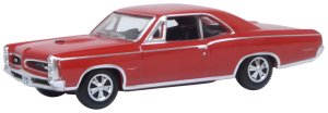 Oxford Diecast 87PG66002 - HO 1966 Pontiac Montero - Red
