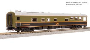 Broadway Limited Imports - HO CN Track Inspection Car, IC 800653, "Sandford Fleming", Green/Black...