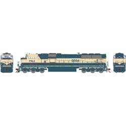 Athearn Genesis G64908 HO Scale - SD70MAC Diesel, w/ DCC & Sound - PRLX #9554