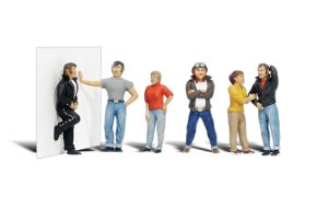 Woodland Scenics 1849 - HO Scenic Accents - Rebels (6pcs)