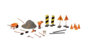 Woodland Scenics 1851 - HO Scenic Accents - Road Crew Details (20pcs)