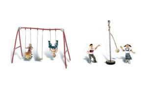 Woodland Scenics 1943 - HO Scenic Accents - Playground Fun