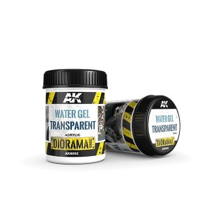 AK Interactive 8002 - AK Interactive Diorama Series: Water Gel Transparent 250 ml.
