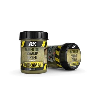 AK Interactive 8006 - AK Interactive Diorama Series: Water Gel Swamp Green 250 ml.