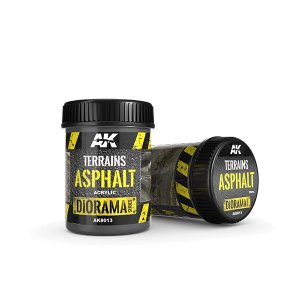 AK Interactive 8013 - AK Interactive Diorama Series: Terrains Asphalt 250 ml.