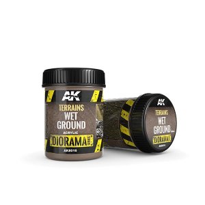 AK Interactive 8016 - AK Interactive Diorama Series: Terrains Wet Ground 250 ml