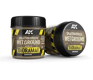 AK Interactive 8029 - AK Interactive Diorama Series: Splatter Effects Wet Ground 100 ml.