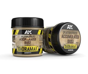 AK Interactive 8031 - AK Interactive Diorama Series: Splatter Effects Accumulated Dust 100 ml.