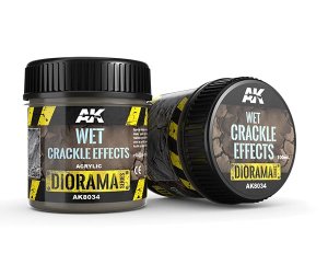 AK Interactive 8034 - AK Interactive Diorama Series: Wet Crackle Effects 100 ml.