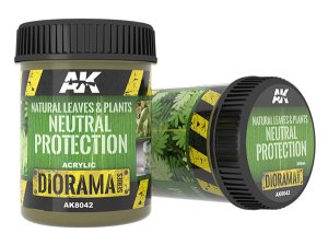 AK Interactive 8042 - AK Interactive Diorama Series: Natural Leaves & Plants Neutral Protection