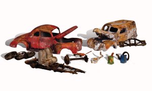 Woodland Scenics 5563 - HO AutoScenes - Junk Cars