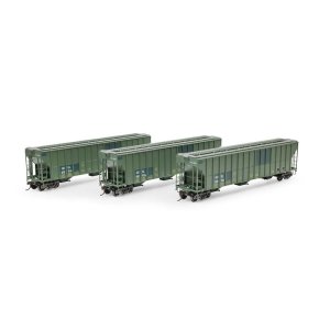 Athearn 1328 - HO FMC 4700 Covered Hopper, NOKL Primed For Grime 'Ex-CNW' #818906 / 818914 / 8189...