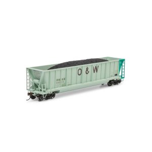 Athearn 1403 - HO ATH Berwick Bathtub Gondola with Load, PRAX Primed For Grime #99003