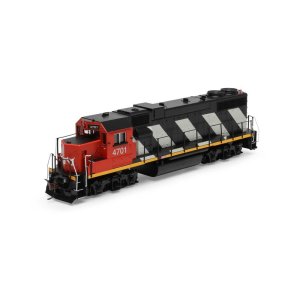Athearn 72209 - HO GP38-2 Locomotive, Sound-Ready with Speaker, CN #4701