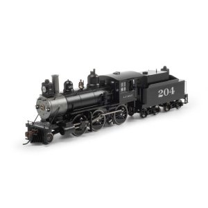 Athearn 87310 - HO RTR Old Time 2-6-0 Mogul with DCC & Sound, ATSF #204