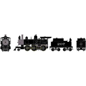 Athearn 87311 - HO RTR Old Time 2-6-0 Mogul with DCC & Sound, ATSF #207