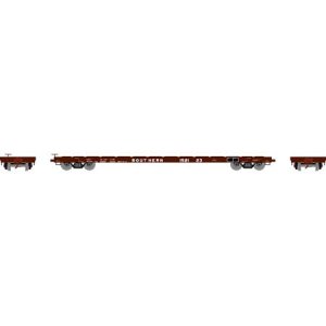Athearn RTR 97084 - HO 60ft Flat Car - Southern #152123
