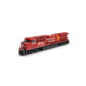 Athearn Genesis 2064 - HO GEN AC4400CW Locomotive w/DCC & SOUND, CP 'Dual Flags' #8638