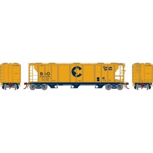 Athearn Genesis G73614 - HO PS-2 2893 3-Bay Covered Hopper - Chessie B&O #628038
