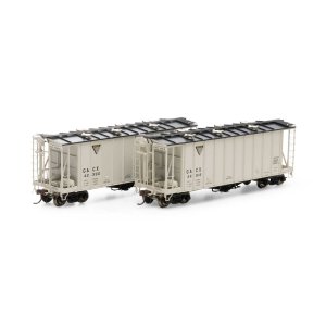 Athearn Genesis G87472 - HO GATC 2600 Airslide Hopper - GACX (2pk)