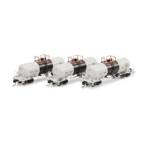 Athearn Genesis 15316 - N 13,600-Gallon Acid Tank, NATX (3)