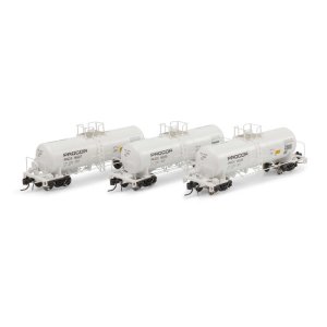 Athearn Genesis 15324 - N 13,600-Gallon Acid Tank, PROX, White (3)