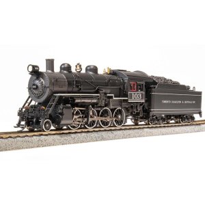Broadway Limited Imports 7337 -  HO 2-8-0 Consolidation - Sound/DC/DCC with Smoke - TH&B #103