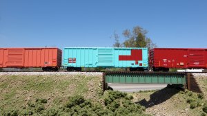 Rapido 198010-1 HO PC&F 5241 CUFT - Boxcar - BKTY Patch 2 (UP) - Single Car #153475
