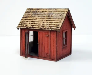 ITLA Scale Models - HO Scale 4047 Line Side Tool Shed No.1